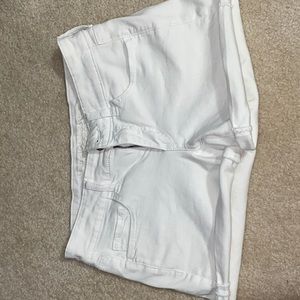 white american eagle shorts